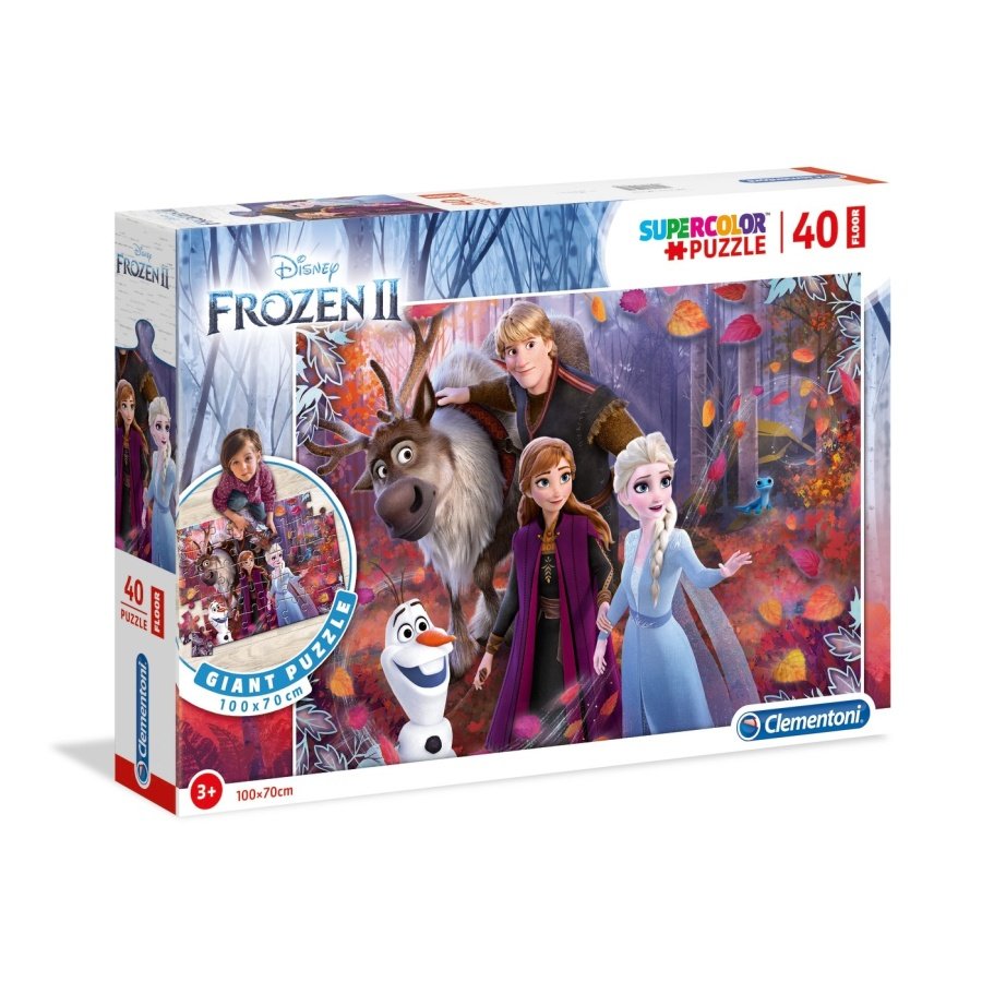 Supercolor Maxi dėlionė “Frozen” 40pcs