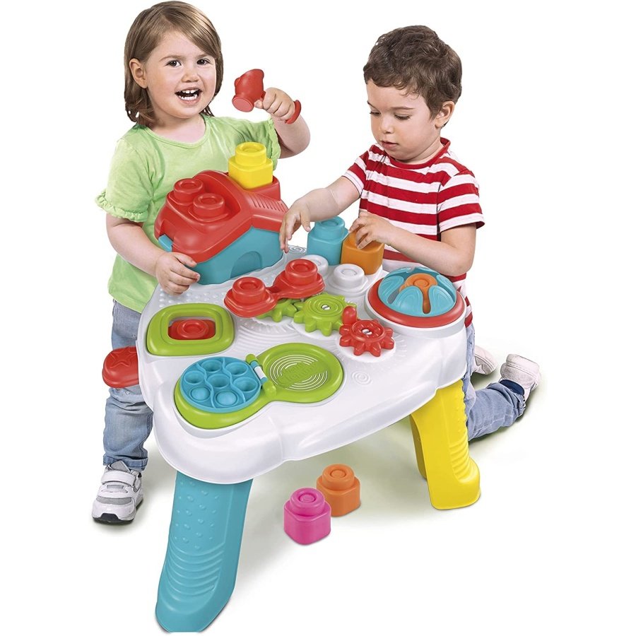 Clementoni kūdikio stalas “TOUCH, DISCOVER & PLAY SENSORY TABLE”