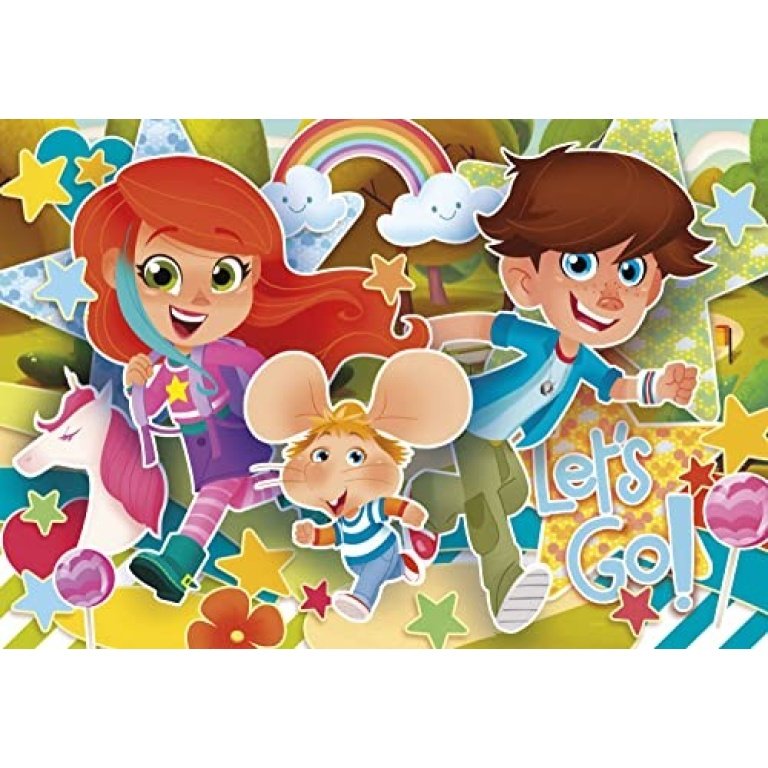 Clementoni Supercolor Floor dėlionė “Topo Gigio” 40 pcs