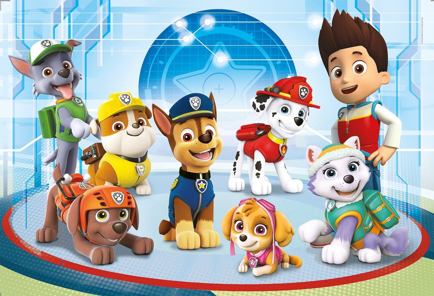 Clementoni Supercolor Maxi dėlionė “Paw Patrol” 24pcs