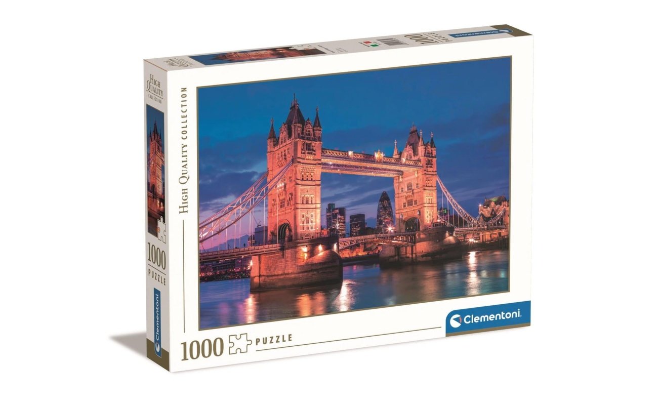 Clementoni dėlionė “Tower Bridge” 1000pcs