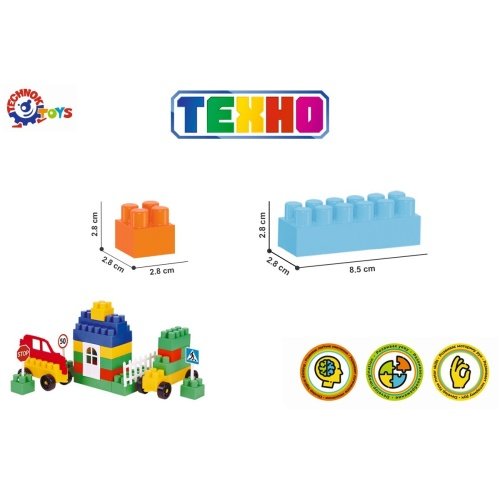 Technok konstruktoriaus rinkinys (380 dalių)