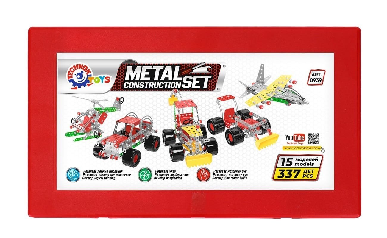 Technok metalinis konstruktorius (337 dalių)