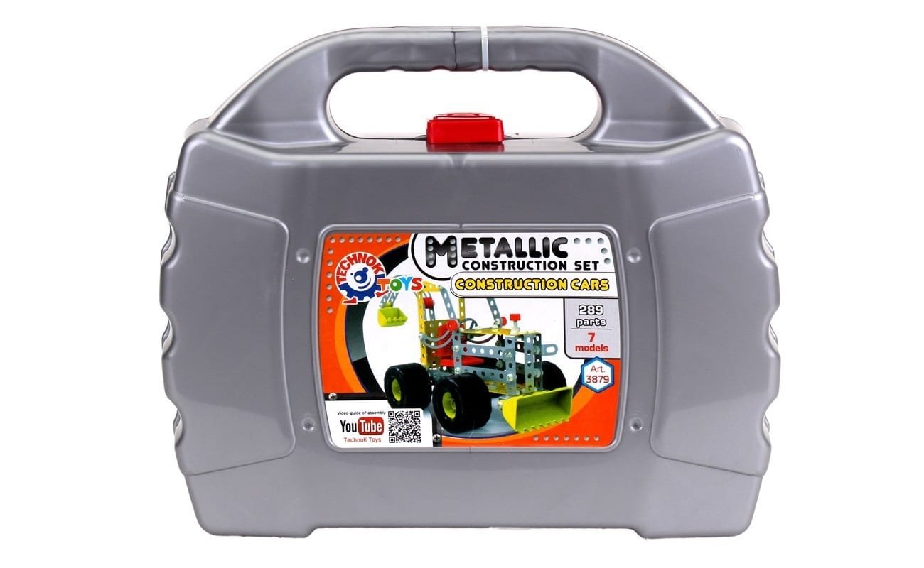 Technok Metalinis konstruktorius – lagaminas (289 dalys)