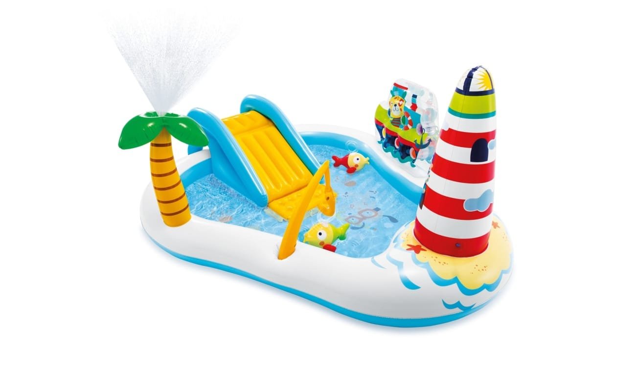 Pripučiamas baseinas (žaidimų aikštelė) INTEX Fishing Fun Play Center (2.18m x 1.88m x 0.99m)
