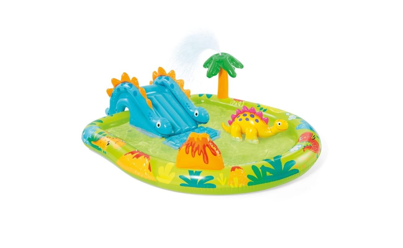 Pripučiamas baseinas (žaidimų aikštelė) INTEX Little Dino Play Center (1.91m x 1.52m x 0.58m)