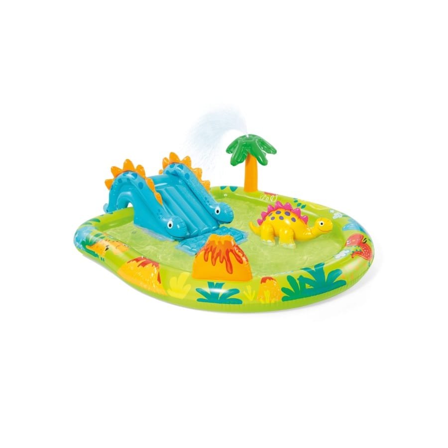 Pripučiamas baseinas (žaidimų aikštelė) INTEX Little Dino Play Center (1.91m x 1.52m x 0.58m)