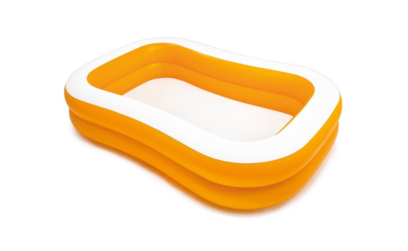 Pripučiamas baseinas INTEX Mandarin Swim Center Family Pool 229x147x46 cm