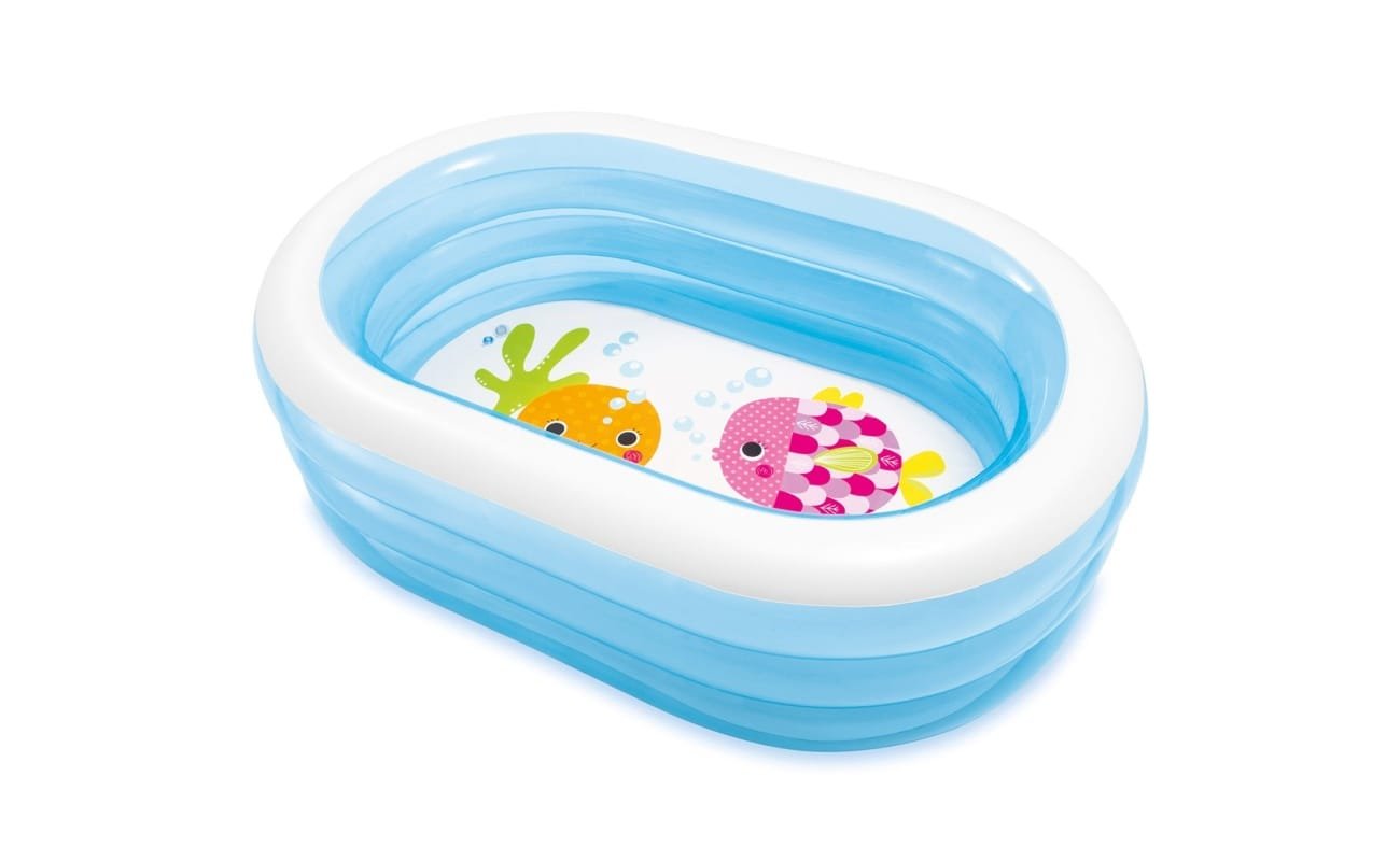 Pripučiamas baseinas INTEX My Sea Friends Pool 163x107x46cm