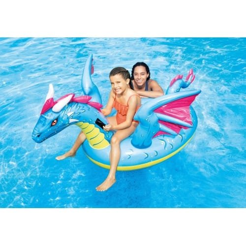 Pripučiamas plaustas INTEX Mystical Dragon 201x191cm