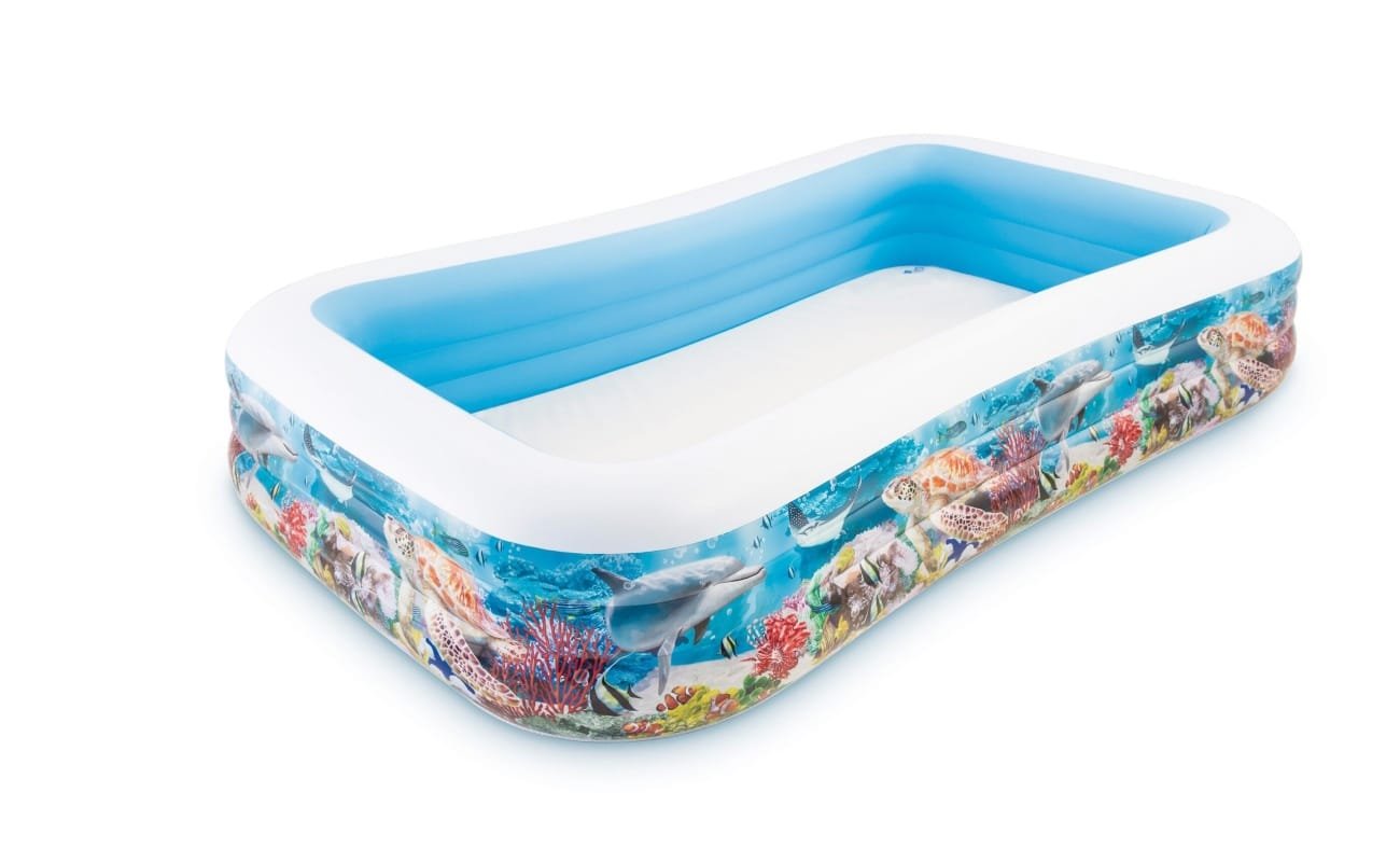 Pripučiamas baseinas INTEX Sealife Swim Center Pool 305x183x56cm