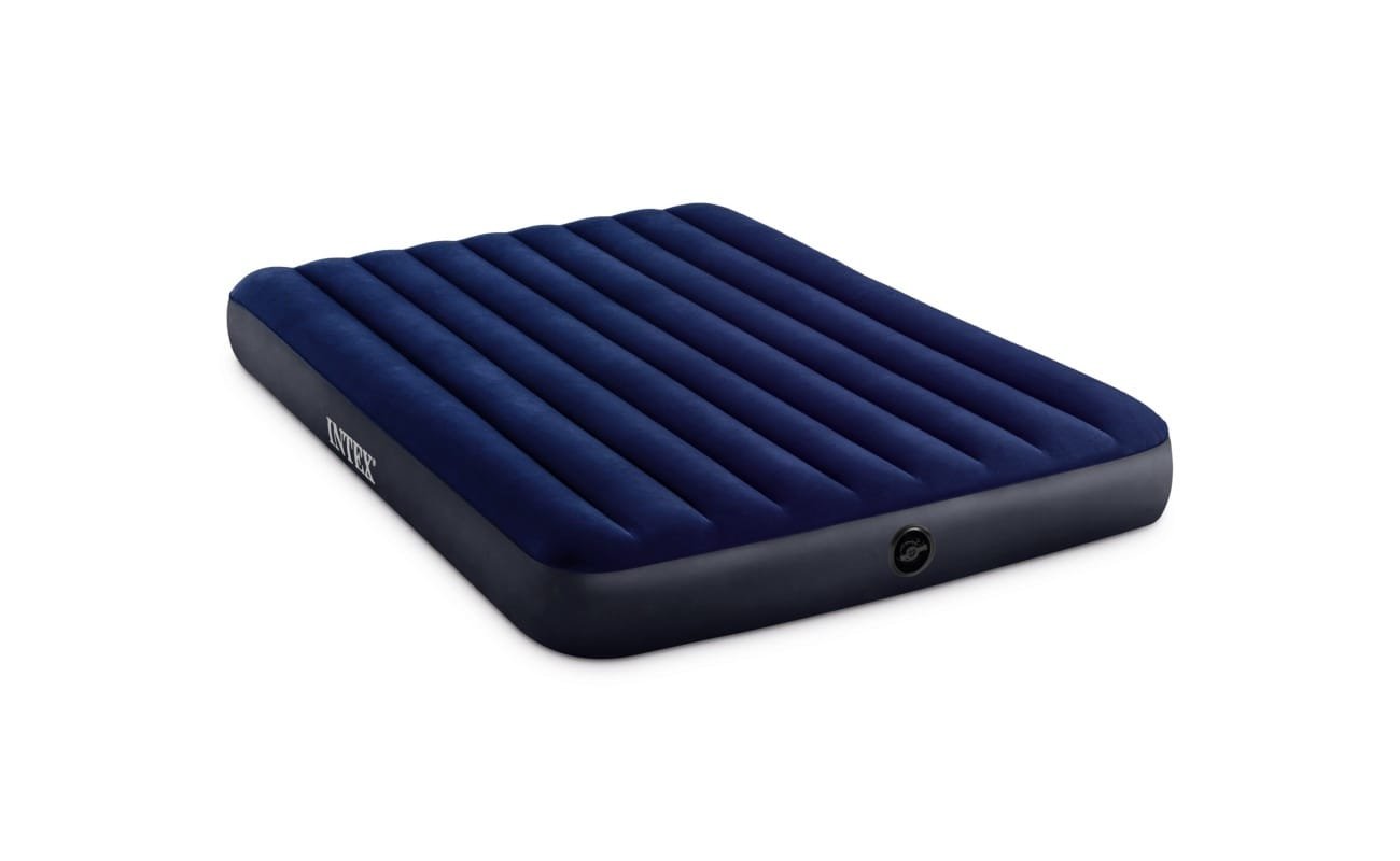 Pripučiamas čiužinys INTEX Queen Dura-Beam, Classic Downy Airbed 1.52m x 2.03m x 25cm