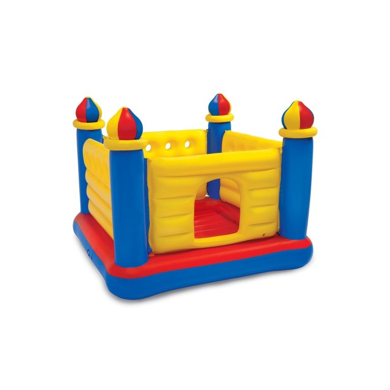 Pripučiamas batutas INTEX Jump-O-Lene Castle (1.75m x 1.75m x 1.35m)