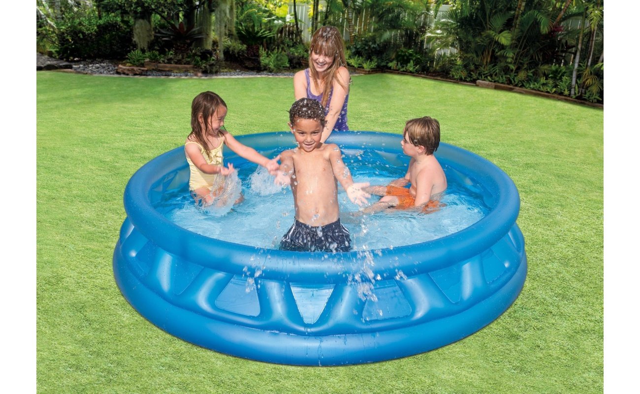 Baseinas pripučiamas INTEX Soft Side Pool 188x46cm