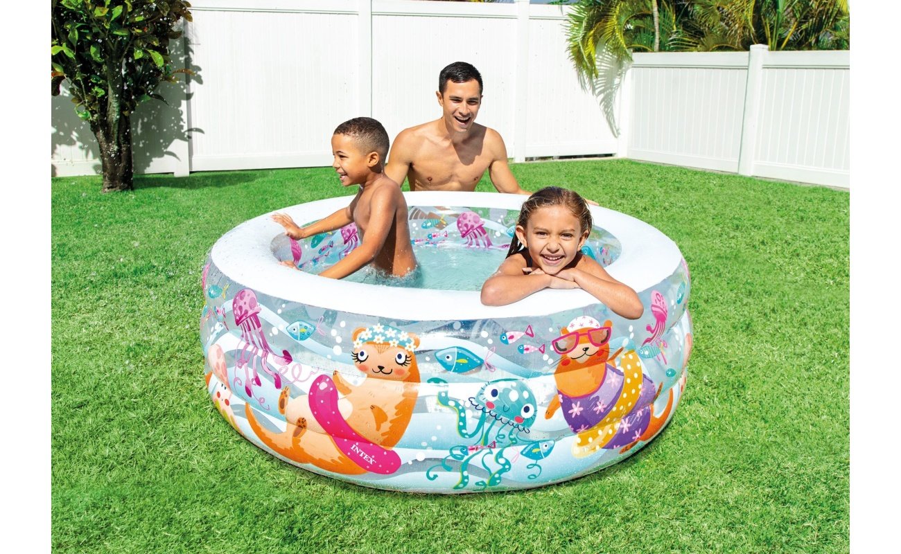 Baseinas pripučiamas INTEX Little Otter Pool 152x56cm