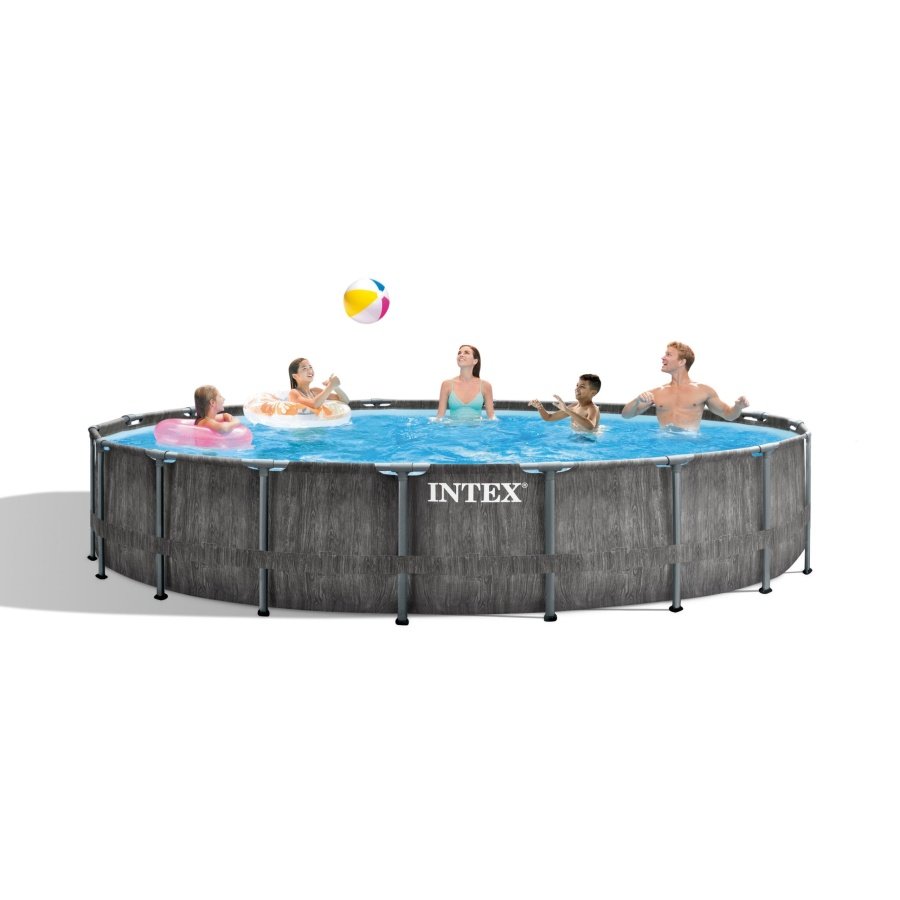 Karkasinis baseinas INTEX Greywood Prism Frame Premium Pool Set 5,49 x 1,22m