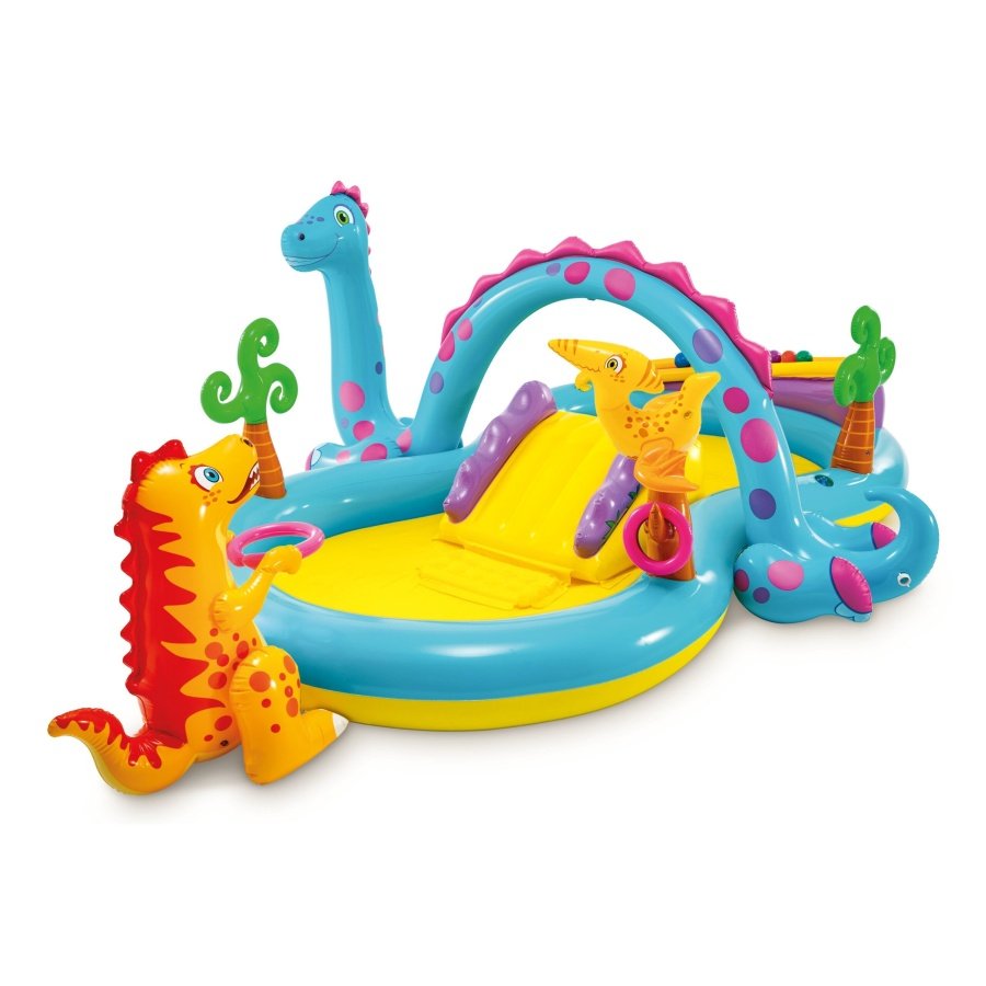 Pripučiama žaidimų aikštelė INTEX Dinoland Play Center (3.02m x 2.29m x 1.12m)