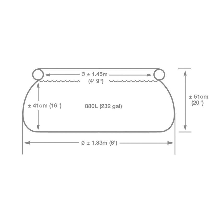 Baseinas INTEX Easy Set  183 x 51 cm