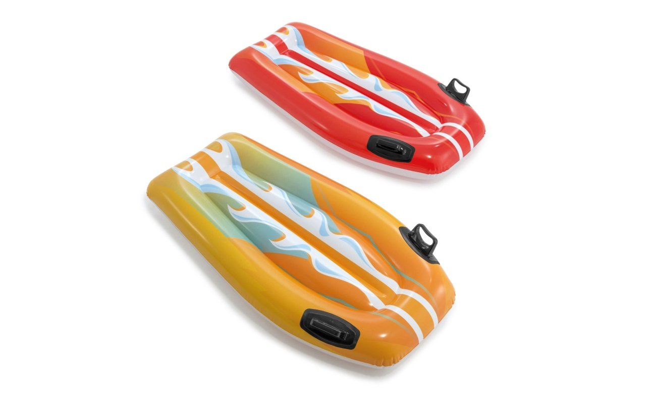 Pripučiamas plaustas INTEX Yoy Riders 112x62cm