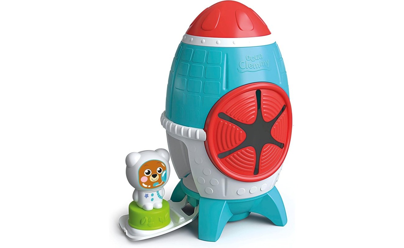 Clementoni sensorinis žaislas su kaladėlėmis “Space Rocket”