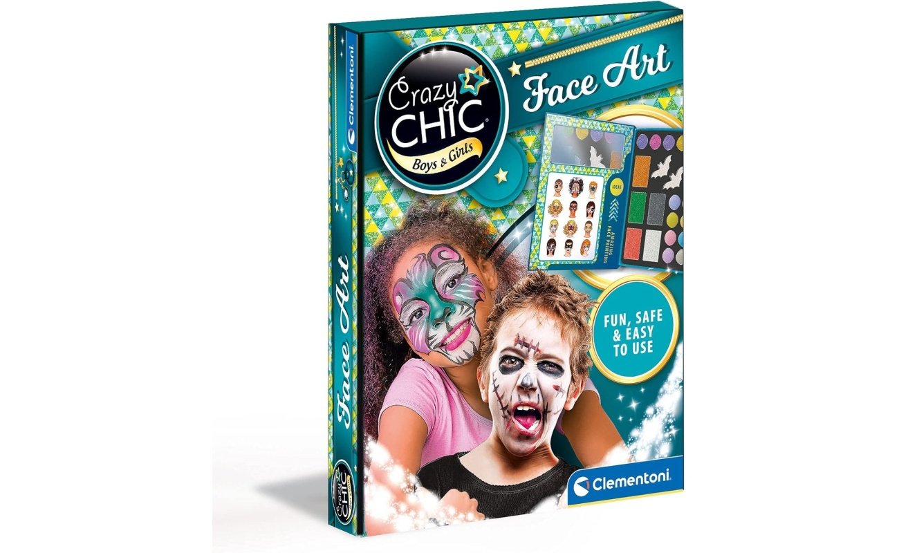Clementoni makiažo rinkinys – Crazy Chic “Face Art”