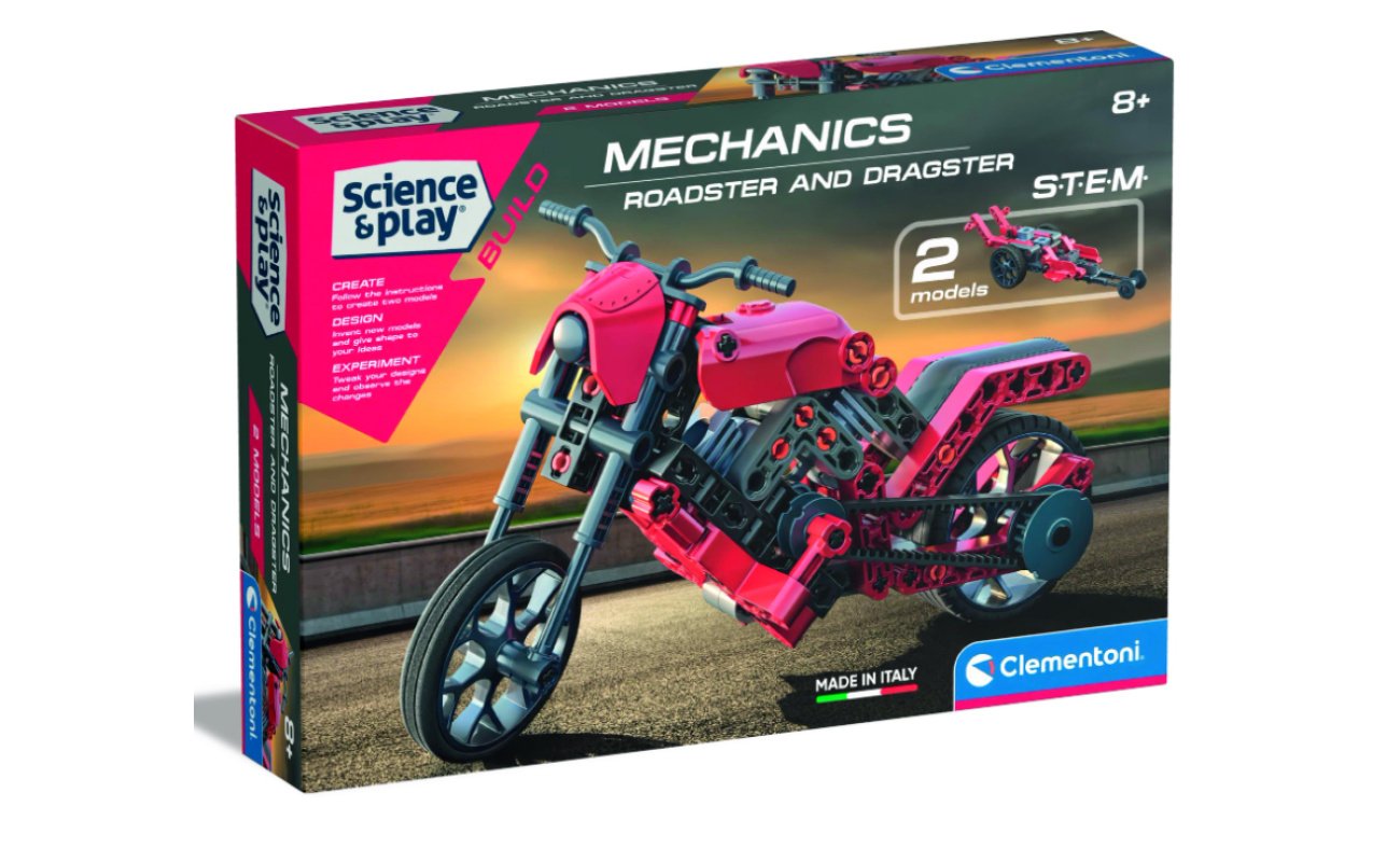 Clementoni konstruktorius “ROADSTER AND DRAGSTER”