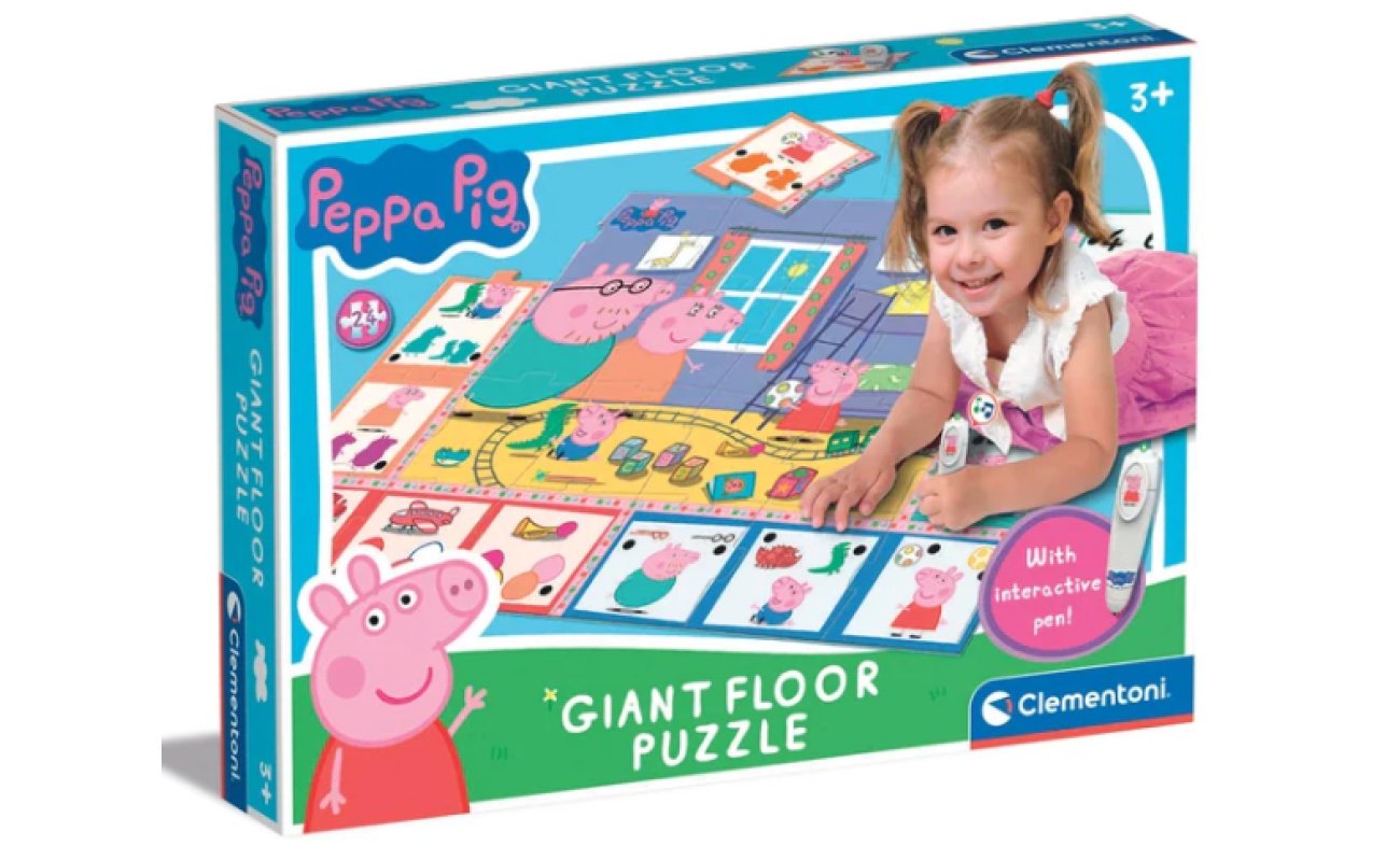 Clementoni grindų dėlionė”Peppa Pig” 24pcs
