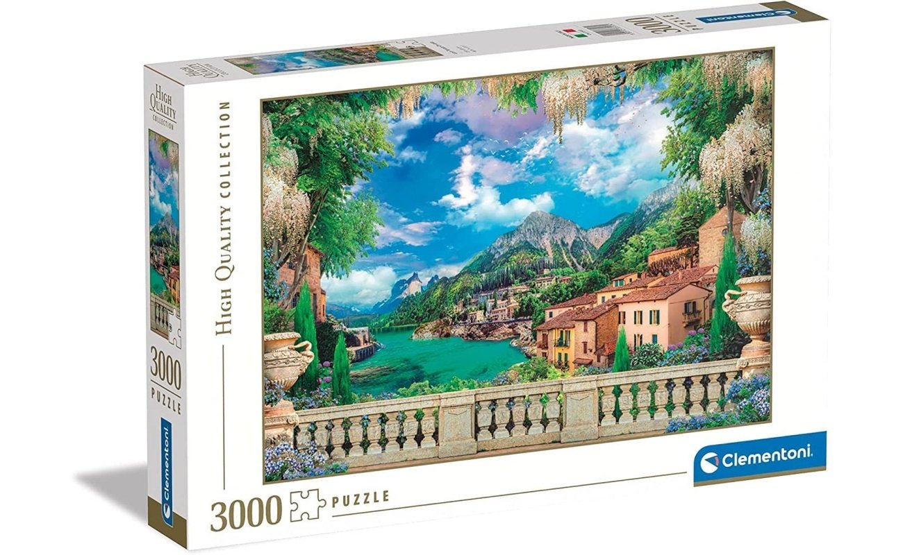 Clementoni dėlionė “Lush Terrace On Lake” 3000pcs