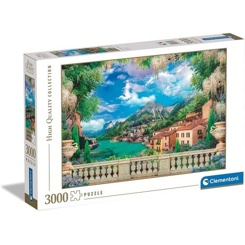 Clementoni dėlionė “Lush Terrace On Lake” 3000pcs