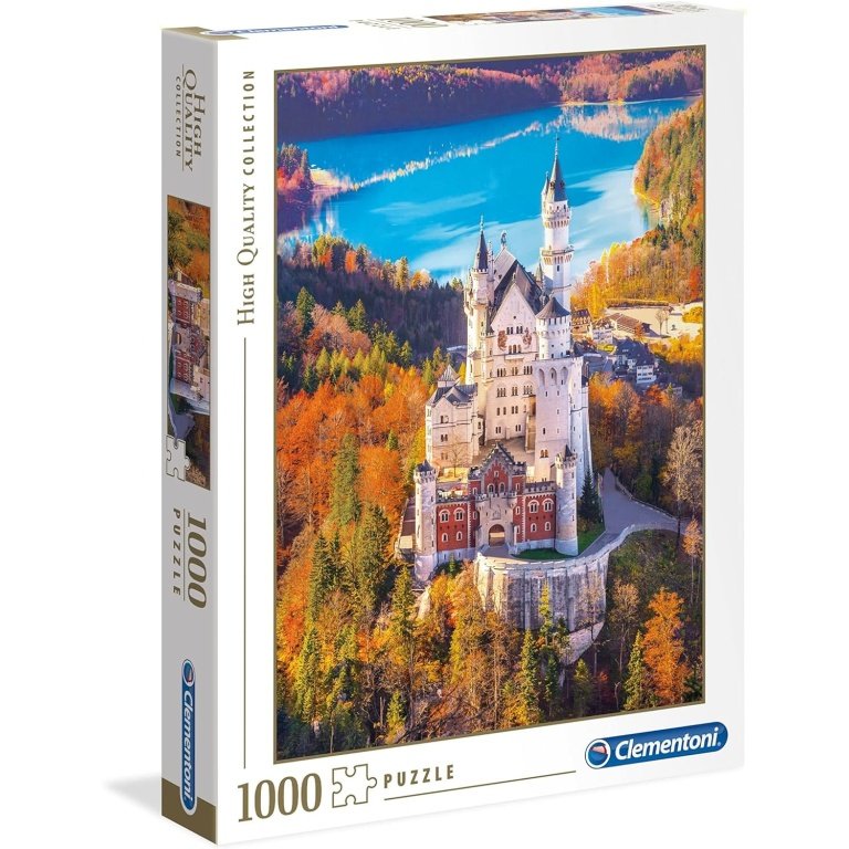 Clementoni dėlionė “Neuschwanstein ” 1000pcs