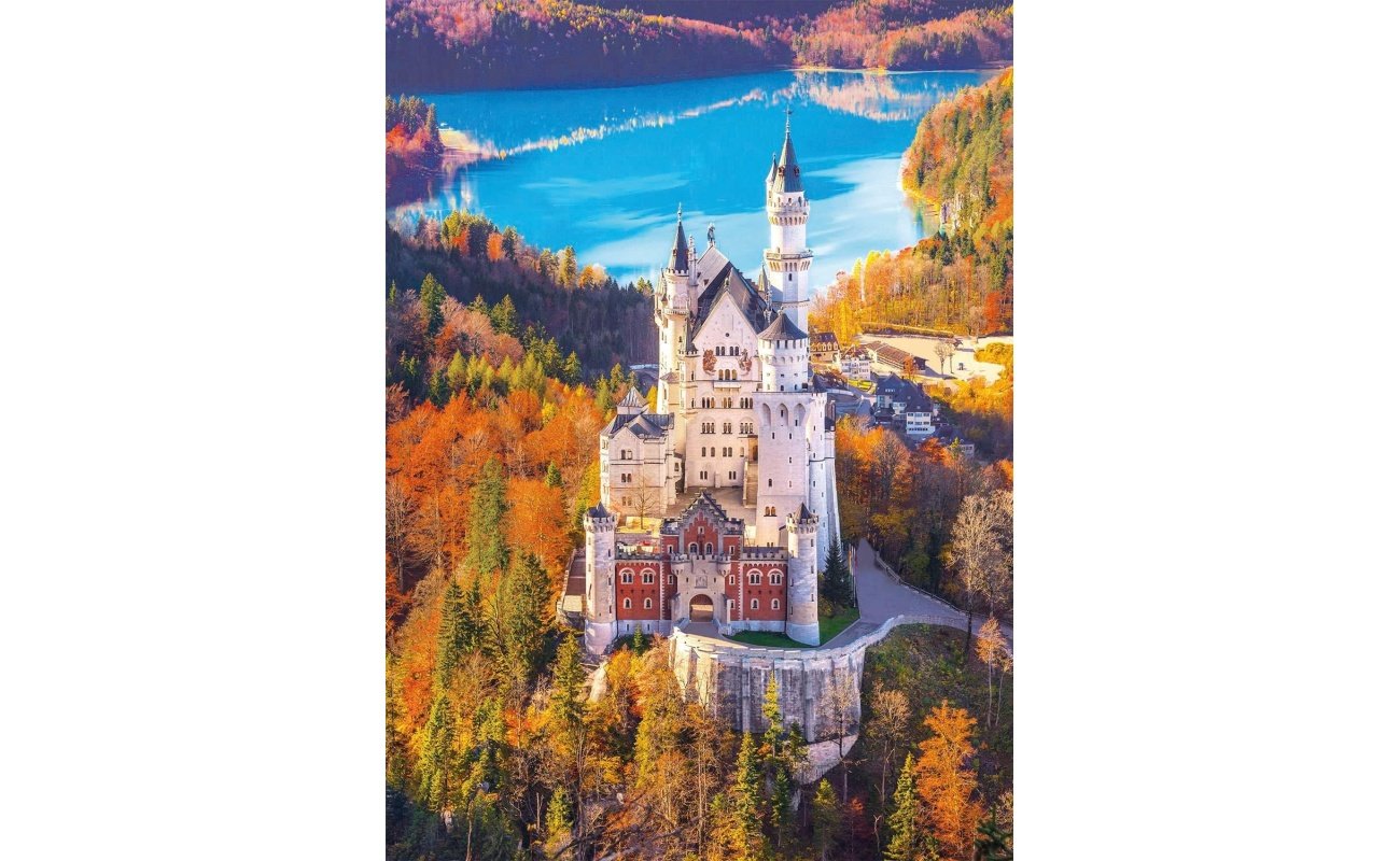 Clementoni dėlionė “Neuschwanstein ” 1000pcs