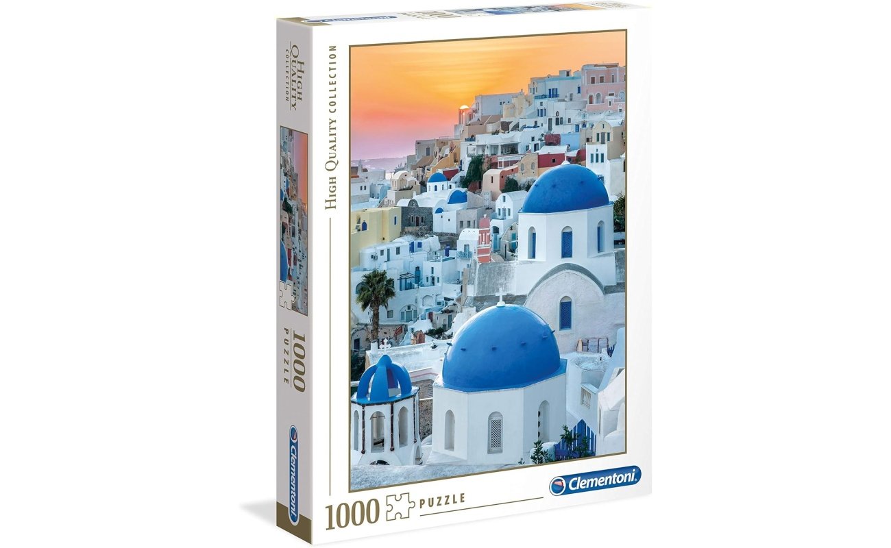 Clementoni dėlionė “Santorini” 1000pcs