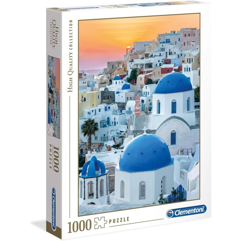 Clementoni dėlionė “Santorini” 1000pcs