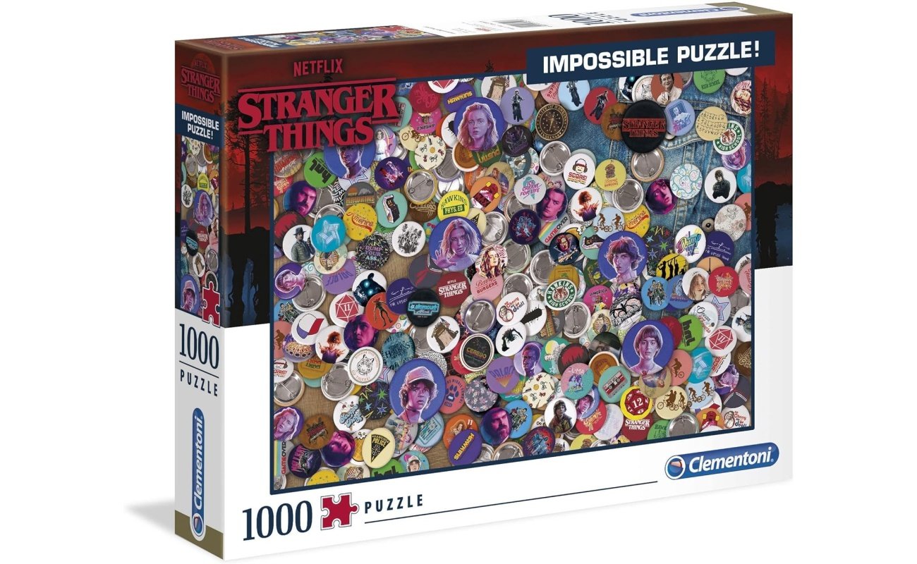 Clementoni dėlionė “Stranger Things” 1000pcs