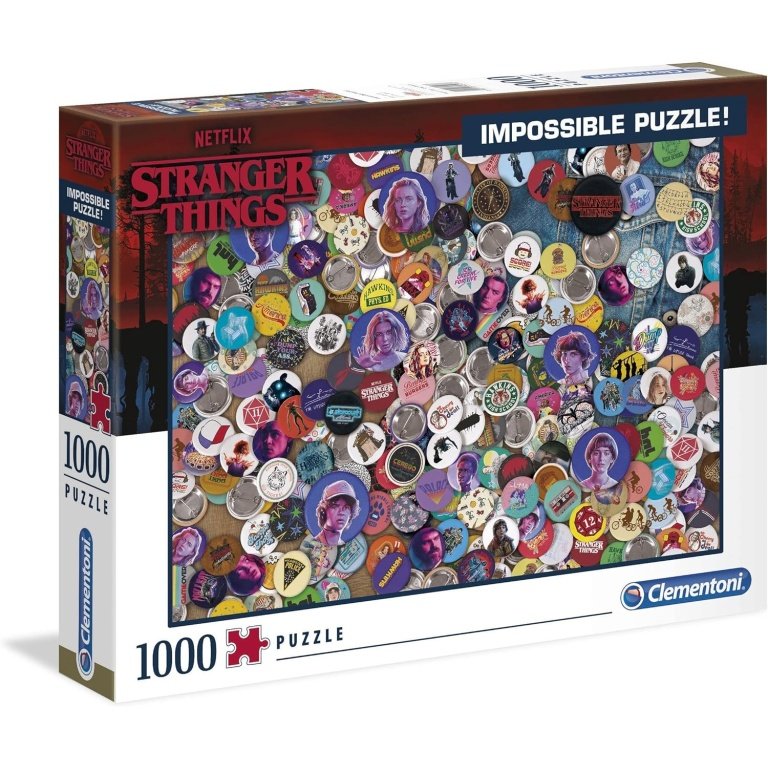 Clementoni dėlionė “Stranger Things” 1000pcs