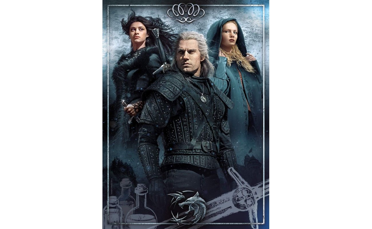 Clementoni dėlionė “The Witcher” 1000pcs