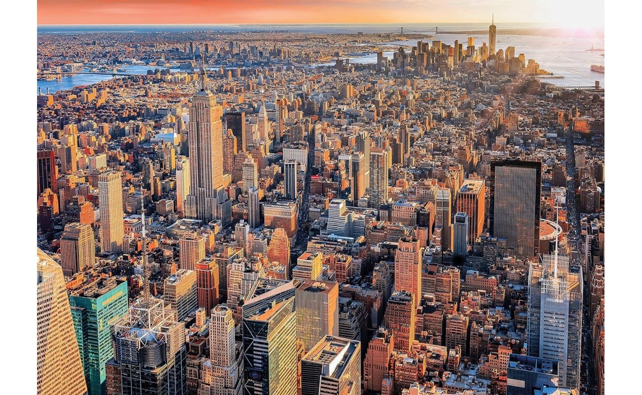 Clementoni dėlionė “New York City” 1000pcs