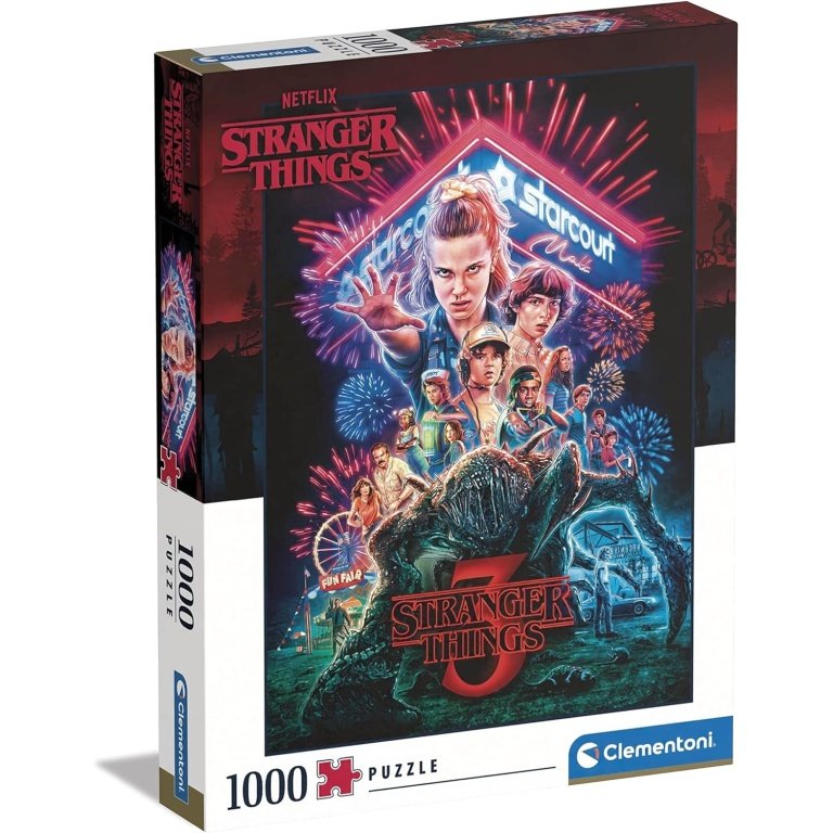 Clementoni dėlionė “Stranger Things” 1000pcs