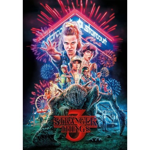 Clementoni dėlionė “Stranger Things” 1000pcs