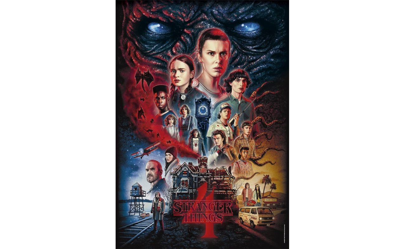 Clementoni dėlionė “Stranger Things” 1000pcs