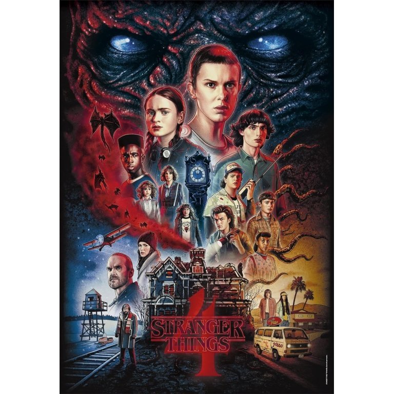 Clementoni dėlionė “Stranger Things” 1000pcs