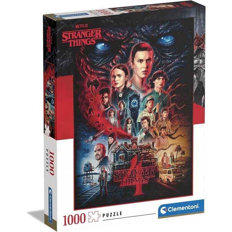 Clementoni dėlionė “Stranger Things” 1000pcs