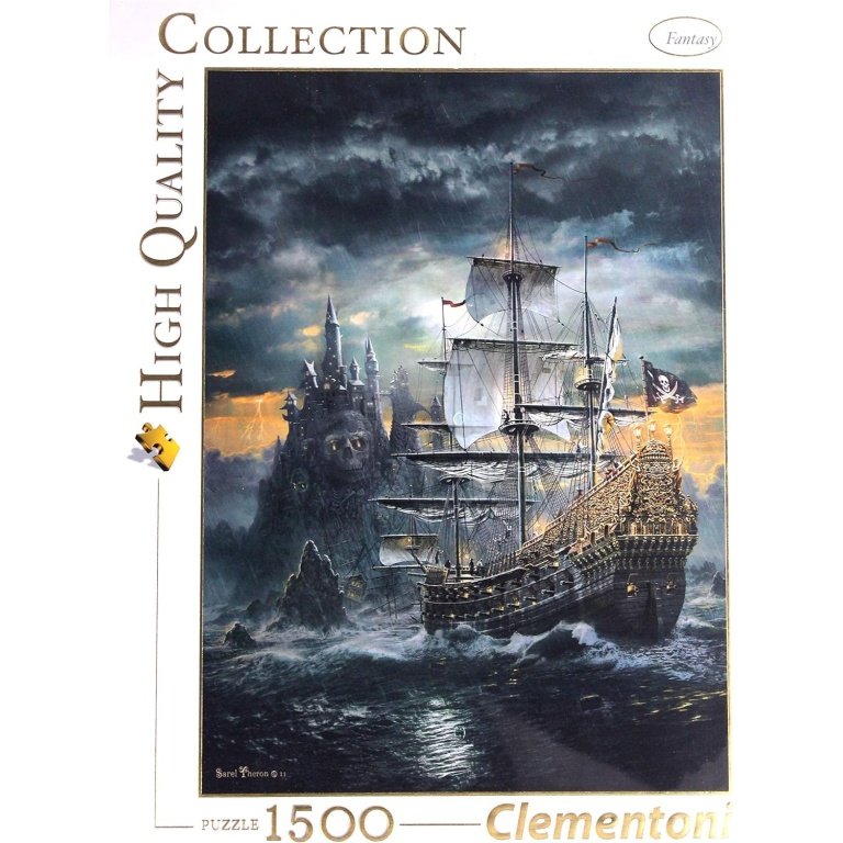 Clementoni dėlionė “The Pirates Ship” 1500pcs