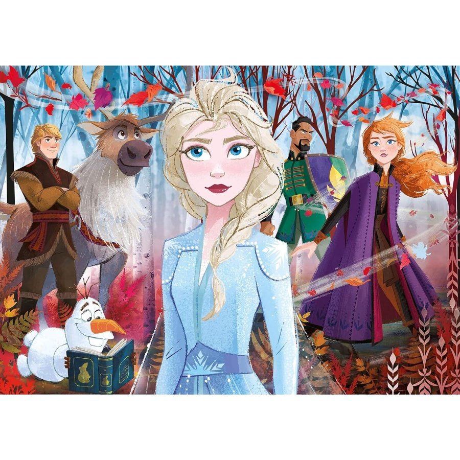 Clementoni Superkit dėlionė + domino “Frozen 2” 2×30 pcs