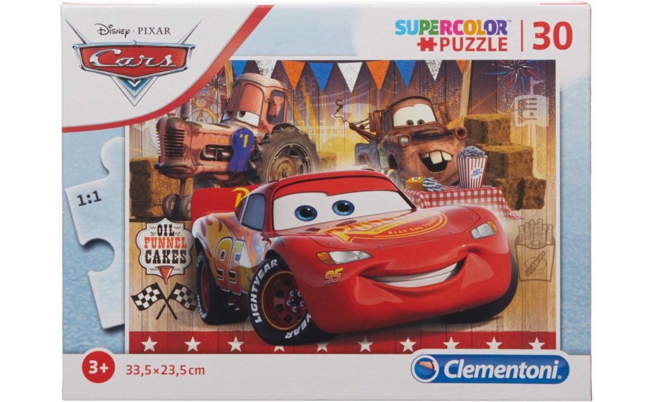 Clementoni supercolor dėlionė “Cars” 30 pcs