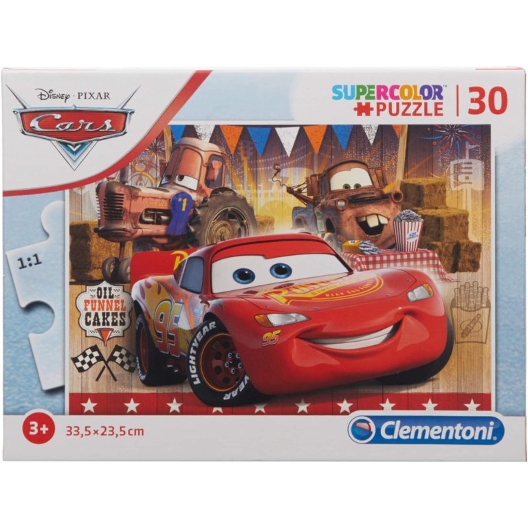 Clementoni supercolor dėlionė “Cars” 30 pcs