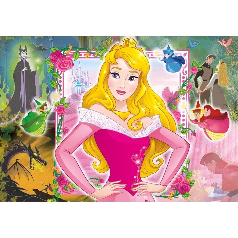 Clementoni Supercolor dėlionė 3in1 “Disney Princess” 3×48 pcs