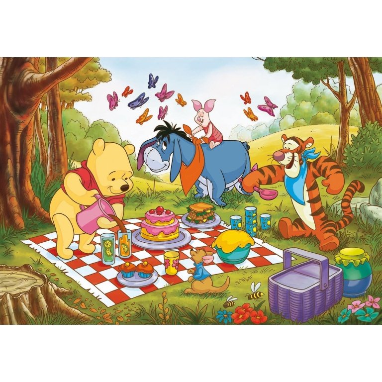 Clementoni Supercolor dėlionė 3in1 “Winnie The Pooh” 3×48 pcs