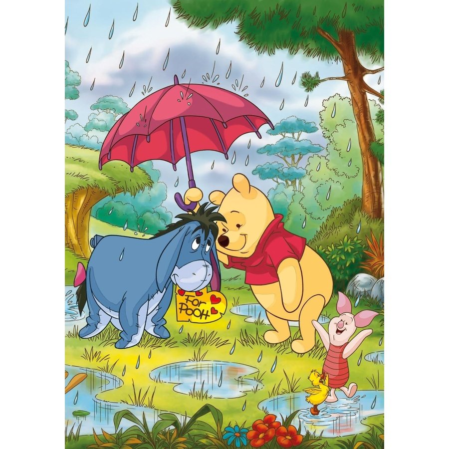 Clementoni Supercolor dėlionė 3in1 “Winnie The Pooh” 3×48 pcs