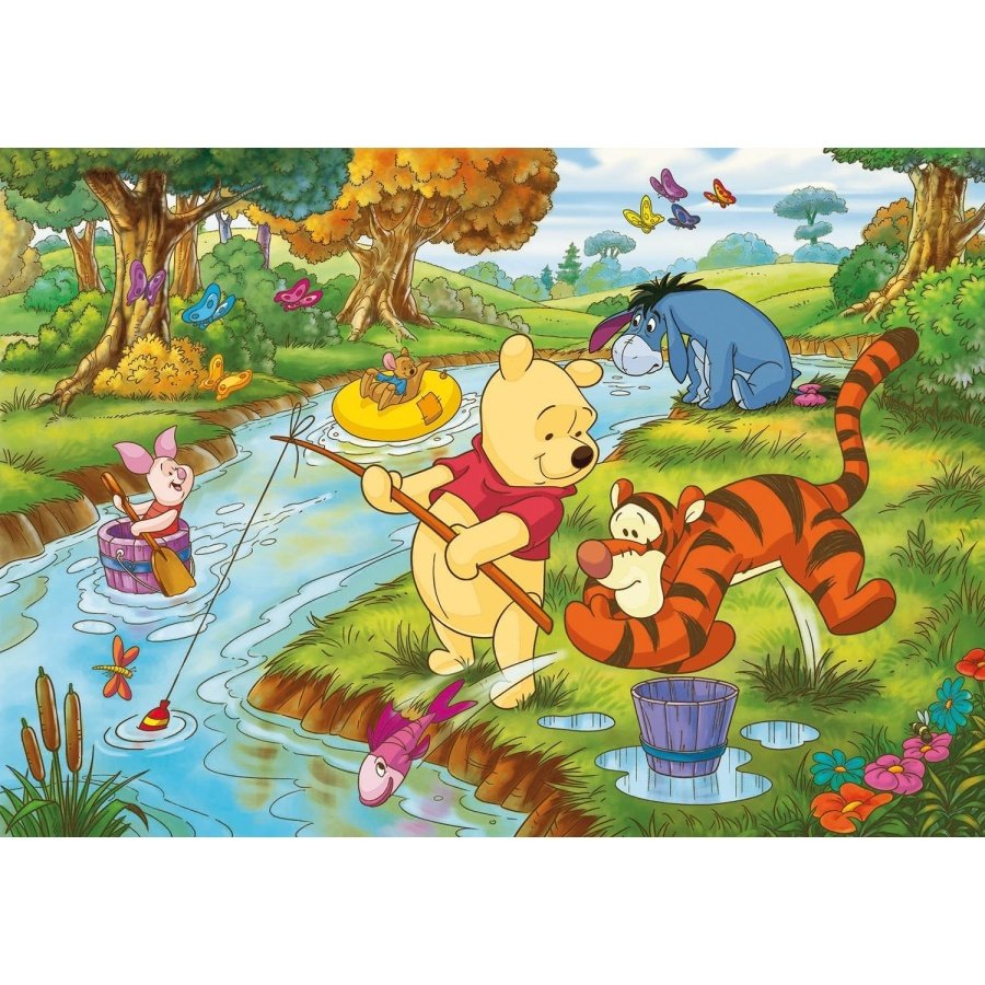 Clementoni Supercolor dėlionė 3in1 “Winnie The Pooh” 3×48 pcs